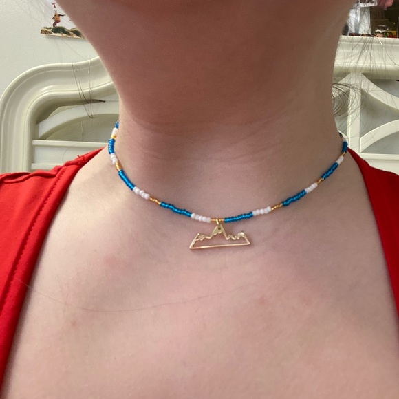 ✨handmade seed bead choker✨ - Picture 1 of 4